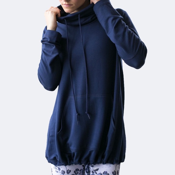 DYI Sweaters - DYI Relax hoodie tunic-black